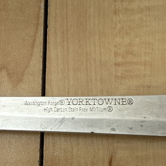 Vintage Washington Forge Yorktowne Fillet Boning Knife Brazil Wood Handle 12.25" - Picture 2 of 11